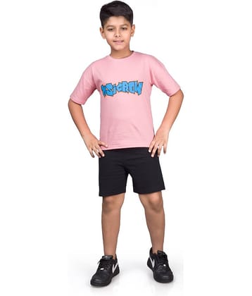 Billyball Pack of 1 Boys Cotton T-Shirt & Shorts Set ( Multicolor 10 )