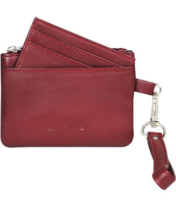 Calfnero Genuine Leather Key Case/Coin Wallet Cum Card Holder