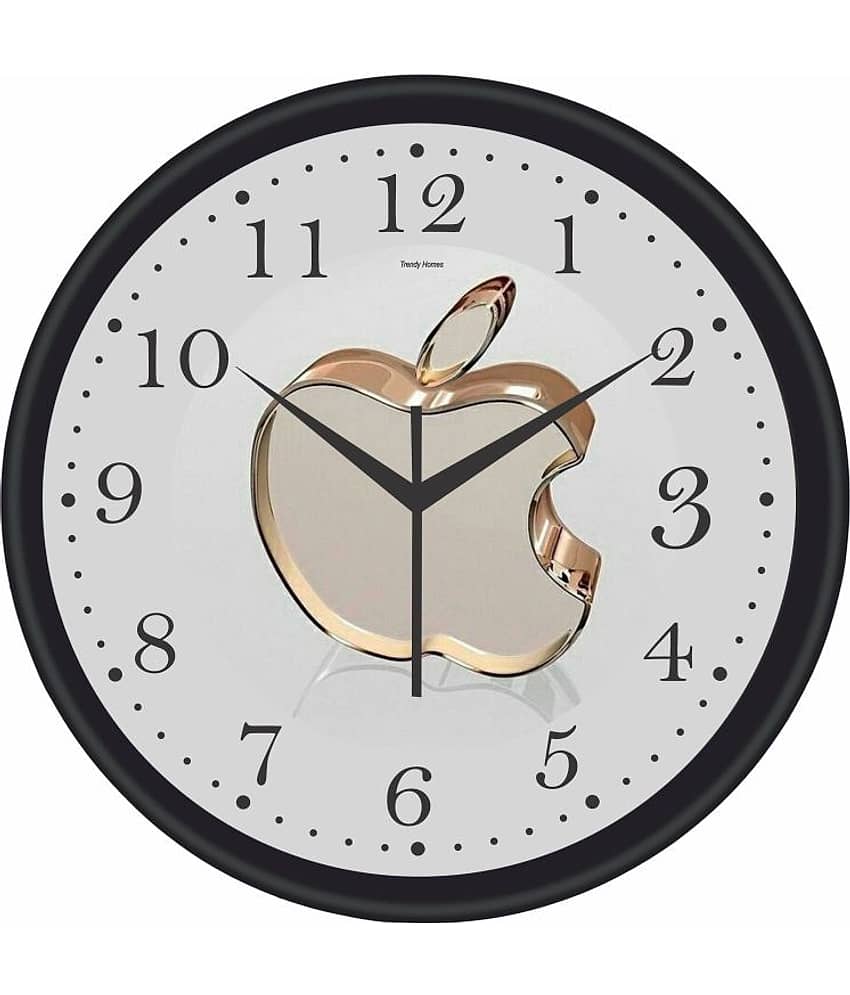 Trendy Homes Circular Analog Wall Clock