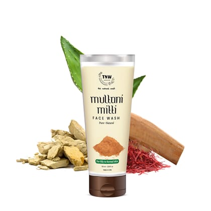 Multani Mitti Face Wash - Paraben/Sulphate-Free (Stock Clearance)-100ml