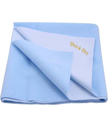 Quick Dry Blue Bed Protector Rubber Sheet