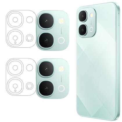 ISAAK Back Camera Lens Protector compatible for Vivo Y31t 5G (Pack of 2) ISAAK Back Camera Lens Protector compatible for Vivo Y31t 5G (Pack of 2)