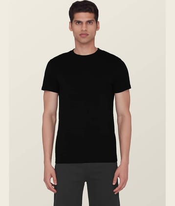 XYXX - Black Cotton Regular Fit Men's T-Shirt ( Pack of 1 )