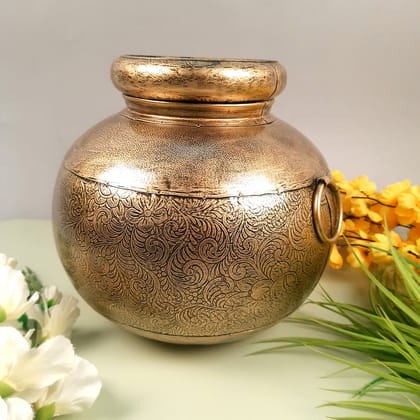 Flower Vase - Pitcher Design | Pots for Flowers - For Tabletop, Living Room, Home & Office Decor | Corner Decoration | Vases for Gifts - 12 Inch-12 Inch