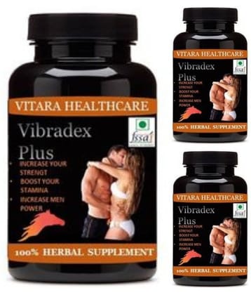 Hindustan Herbal vibradex plus 90 no.s Capsule Pack of 3