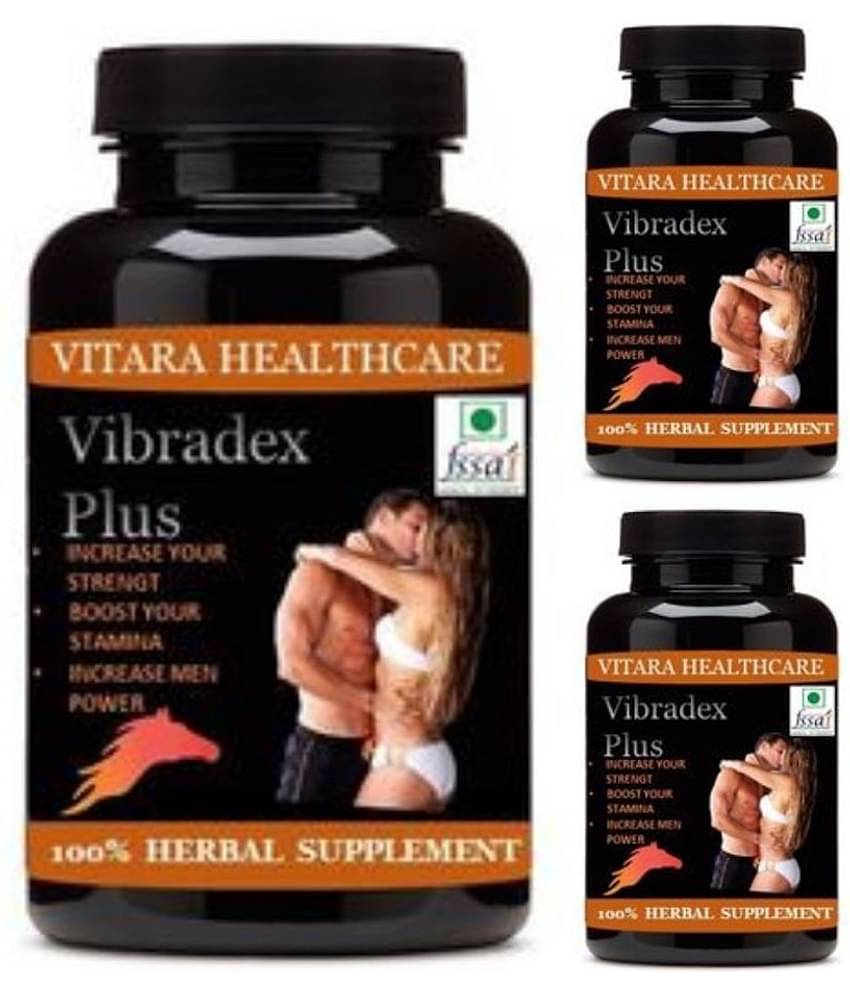 Hindustan Herbal vibradex plus 90 no.s Capsule Pack of 3