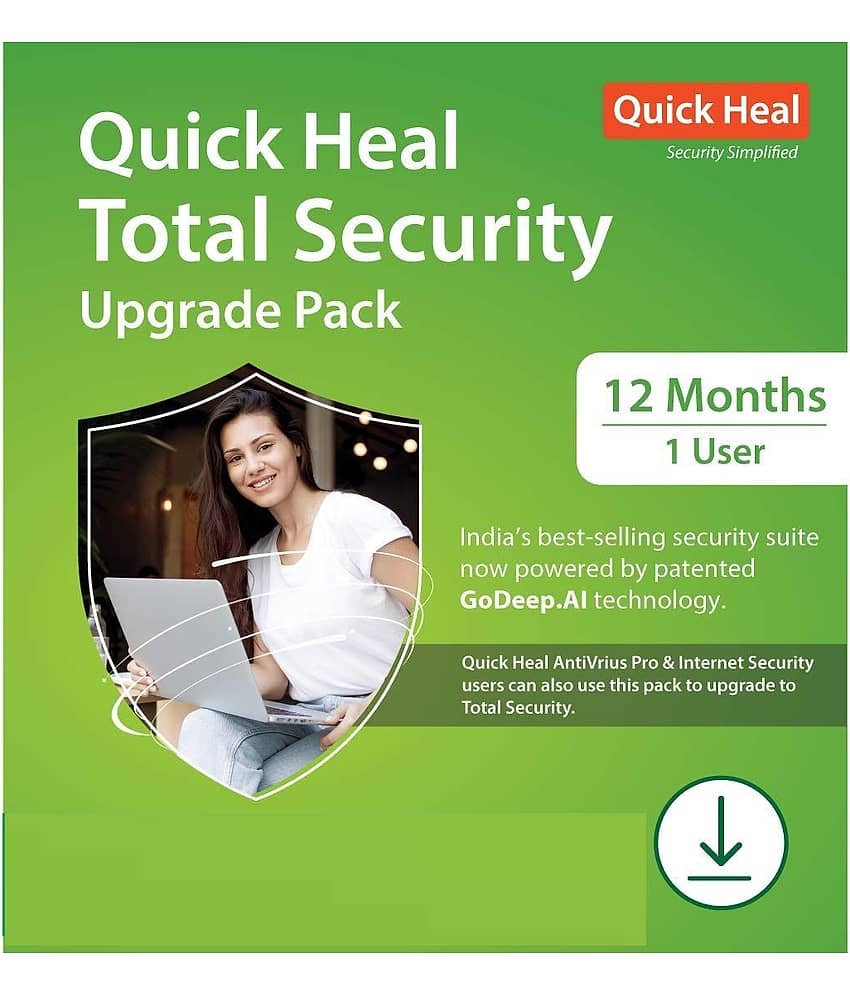 Quick Heal Total Security Upgrade (1PC/1Year ) - (Activation Code-Email Delivery NO CD)