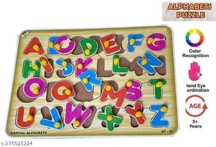 Wooden Alphabet Puzzle Board for Kids Wooden Alphabet Puzzle Board for Kids