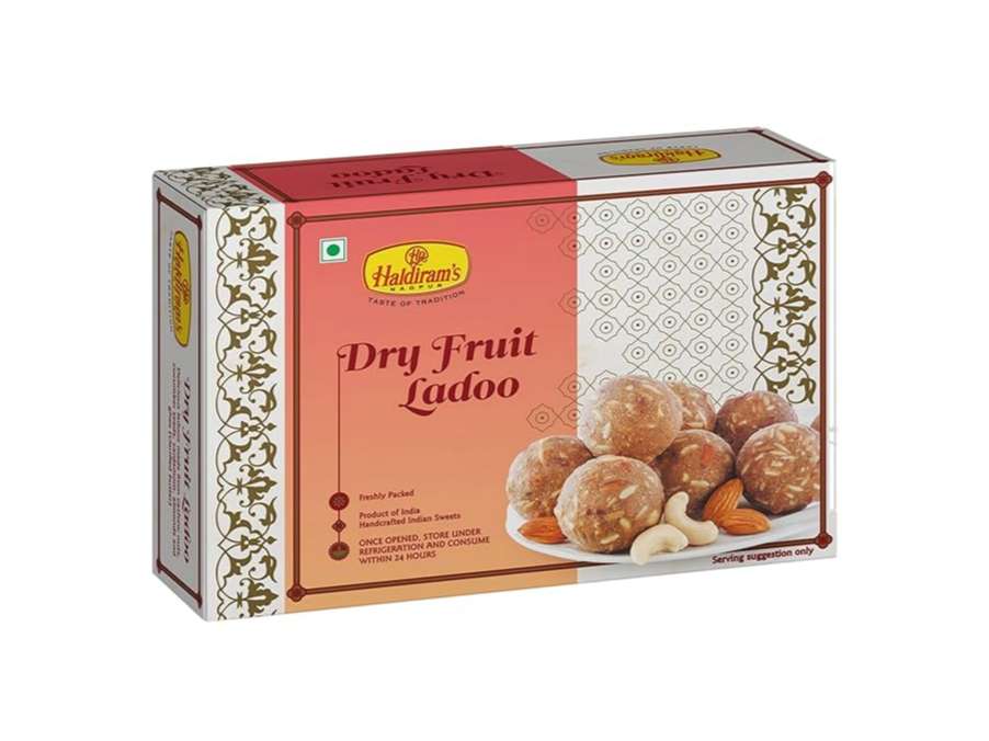 Haldiram's Dry Fruit Ladoo Packed Sweets - 500 Gm