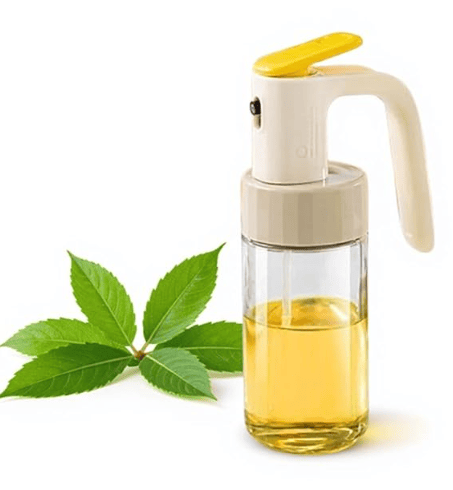 Oil Spray Bottle 250 ml  Olive Oil & Vinegar Sprayer, One-Handed Oil Dispenser for Air Fryer, BBQ, Salad, Roasting (Multi Colour)