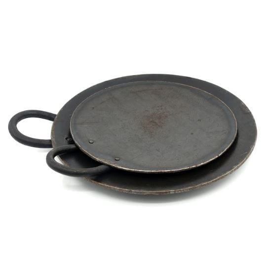 Seasoned Iron Dosa Tawa- Concave-10 inches