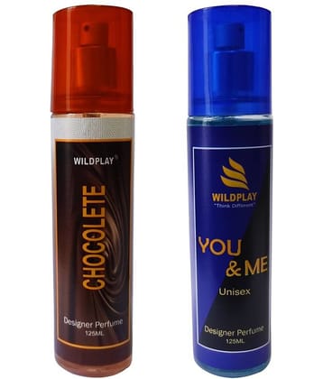 Chocolate 125ml perfume 1pc. and You & Me 125ml perfume 1pc.