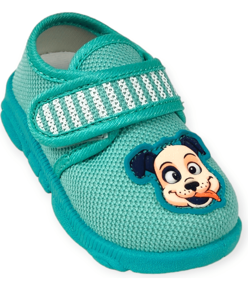 COOLZ - Sea Green Booties For Baby Boy & Baby Girl 1 - 1.5 Years ( Pack of 1 )