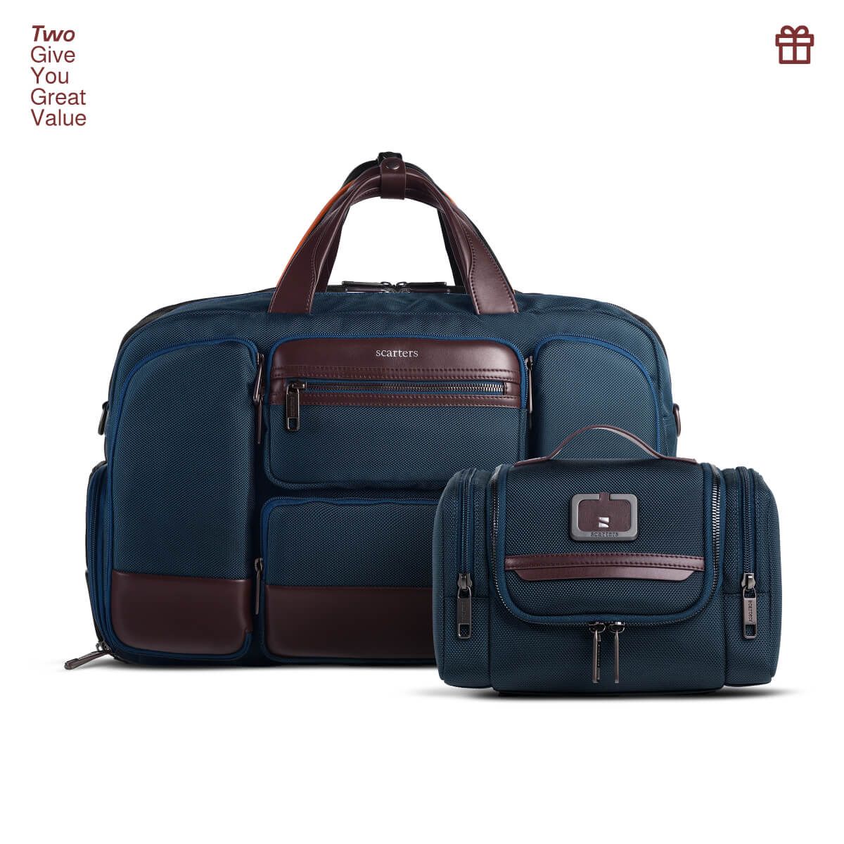 The Itinerary Set | Navy Blue