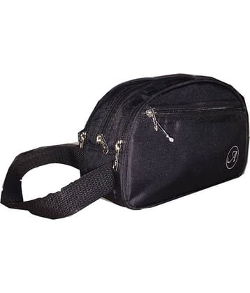 Apnav Polyester Black Pouch