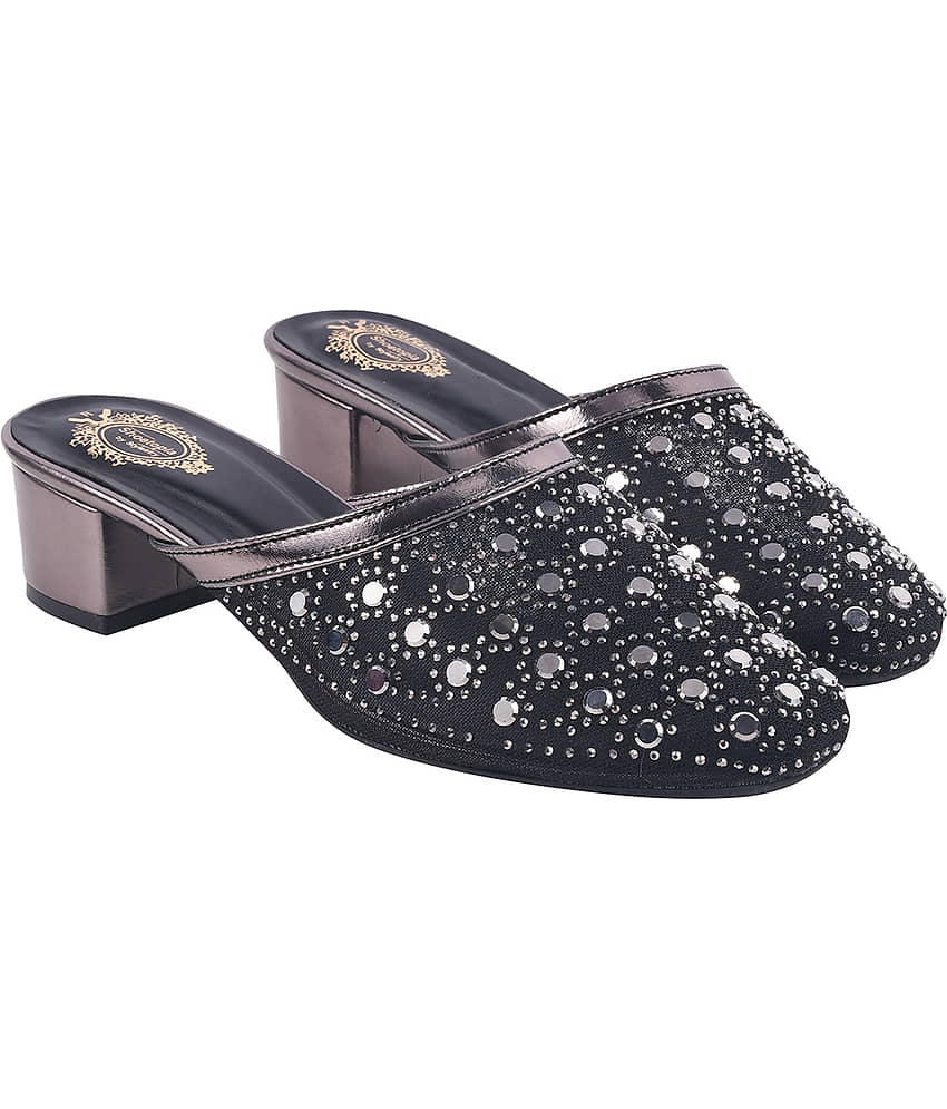 Shoetopia Black Women's Pumps Heels