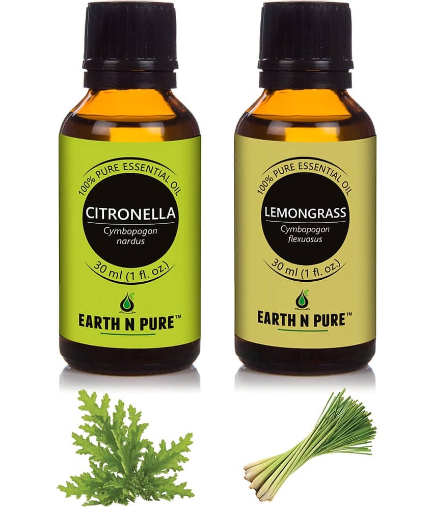 Earth N Pure - Citronella Essential Oil 30 mL ( Pack of 2 )