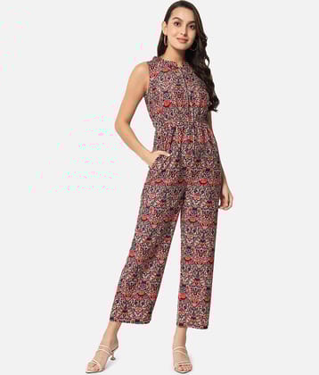 ALL WAYS YOU - Multicolor Polyester Regular Fit Women's Jumpsuit ( Pack of 1 )