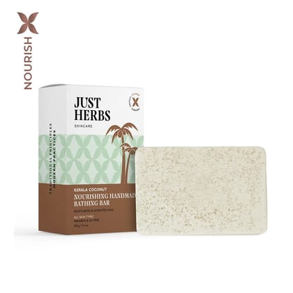 Kerala Coconut Nourishing Handmade Bathing Bar Kerala Coconut Nourishing Handmade Bathing Bar - 1