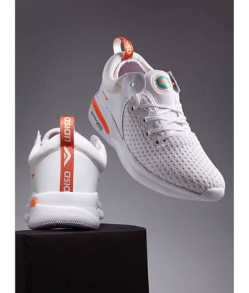 ASIAN  White  Men's Sports Running Shoes