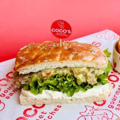 Regina Phalange (Avocado Cream Cheese Sandwich)