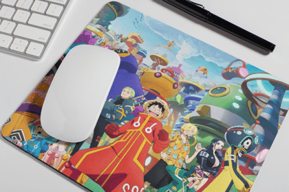 One Piece Luffy Crew Mouse Pad (9 X 7.5 Inches) - Gaming And Officie Mouse Pad