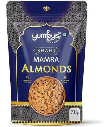 Yumleys Pure Shahi Irani Mamra Almonds 200g