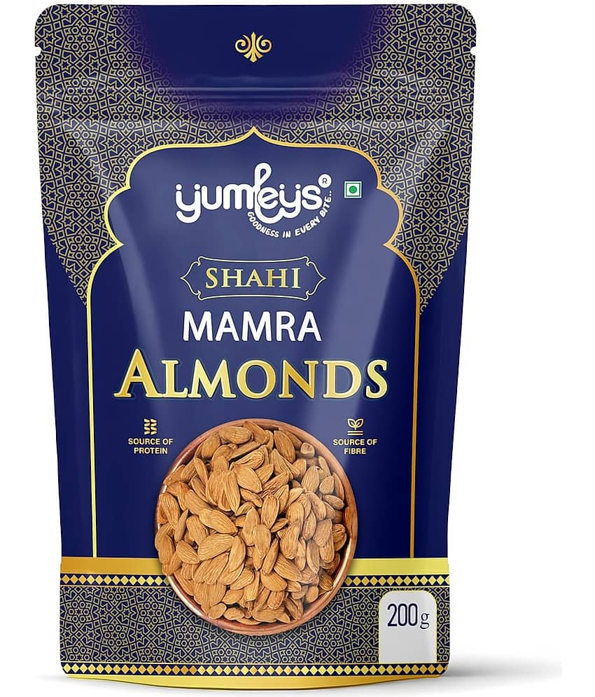 Yumleys Pure Shahi Irani Mamra Almonds 200g
