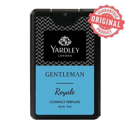 Yardley London Gentleman - Royale Compact Perfume For Men, 18 ml