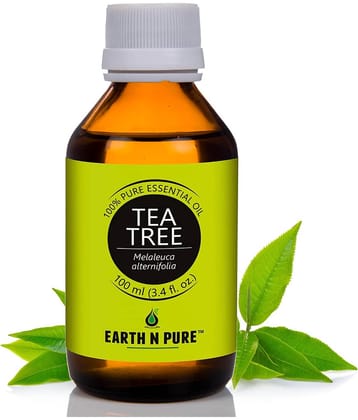 Earth N Pure - Tea Tree Essential Oil 100 mL ( Pack of 1 )
