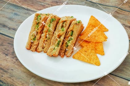 Mexican paneer sandwich