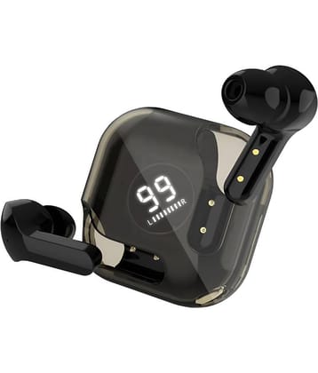 VEhop Flash Pods Bluetooth True Wireless (TWS) In Ear 30 Hours Playback Low Latency,Powerfull bass IPX4(Splash & Sweat Proof) Black