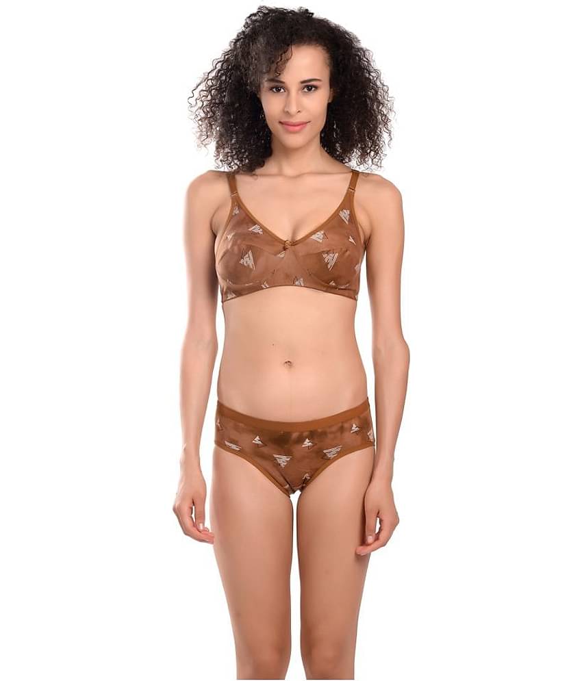 Elina Cotton Bra and Panty Set
