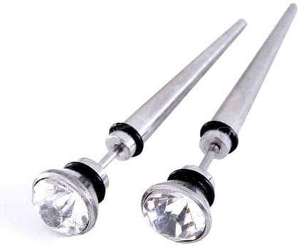 Life Long Never Rusts- Men Ear Stud W Nug 1 Pair