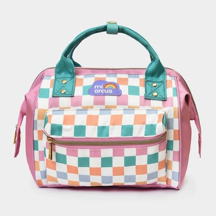 Canvas Diaper Bag-28x32 cm / Pink