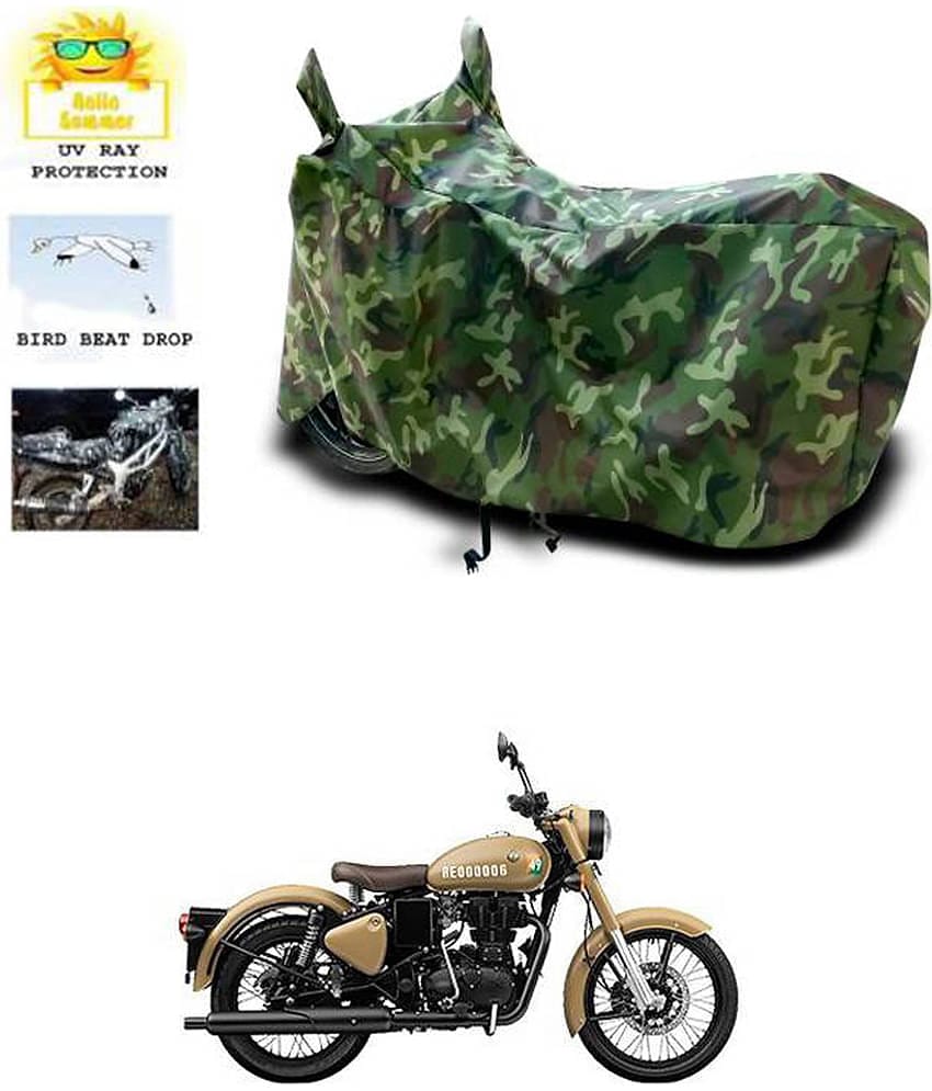 RONISH Bike Body Cover for Royal Enfield Classic 350 ( Pack of 1 ) , Multicolour
