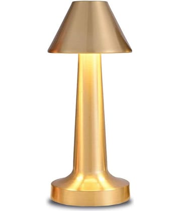 Gjshop Gold Table Lamp ( Pack of 1 )