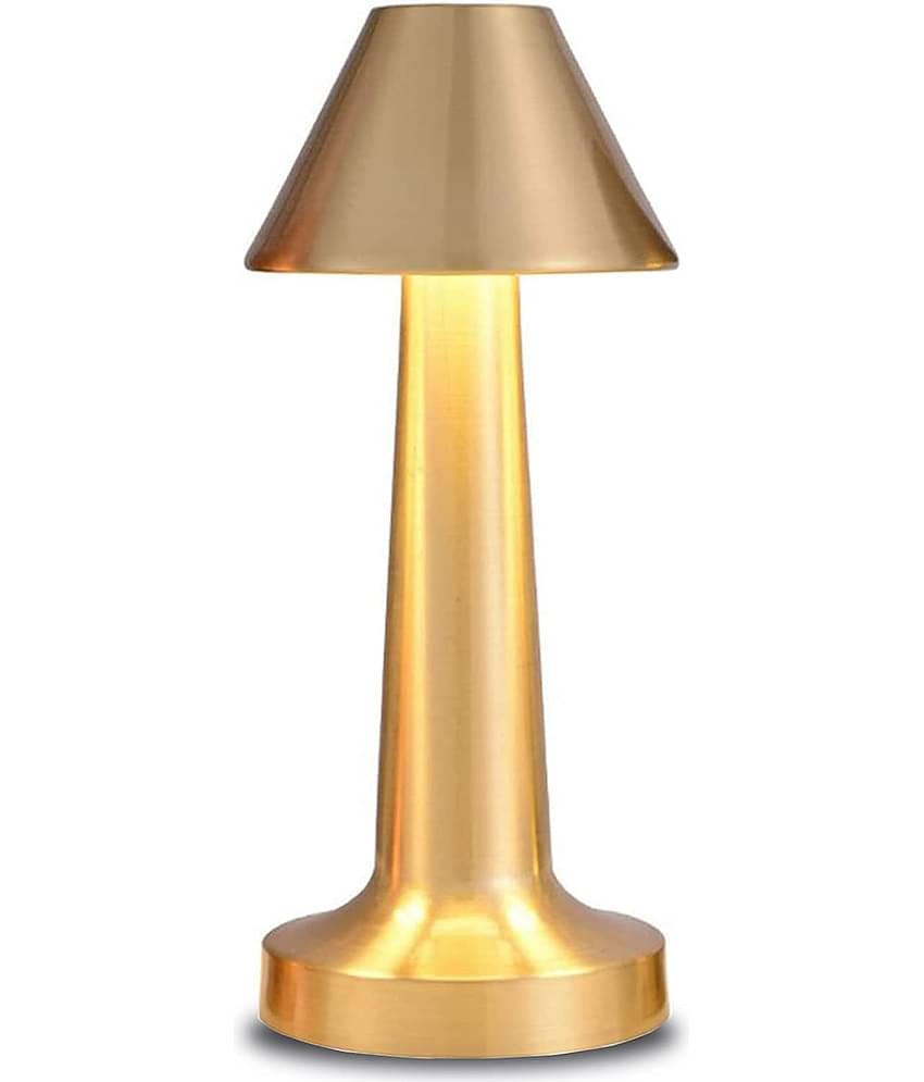 Gjshop Gold Table Lamp ( Pack of 1 )