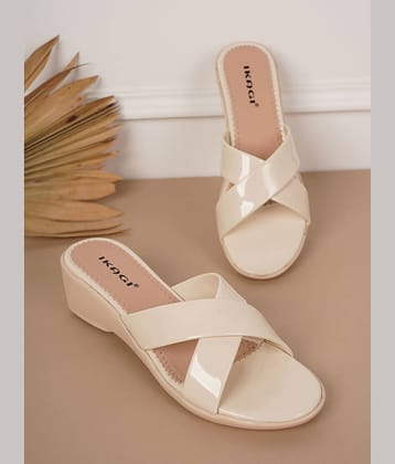 IKAGI Off White Women's Flats