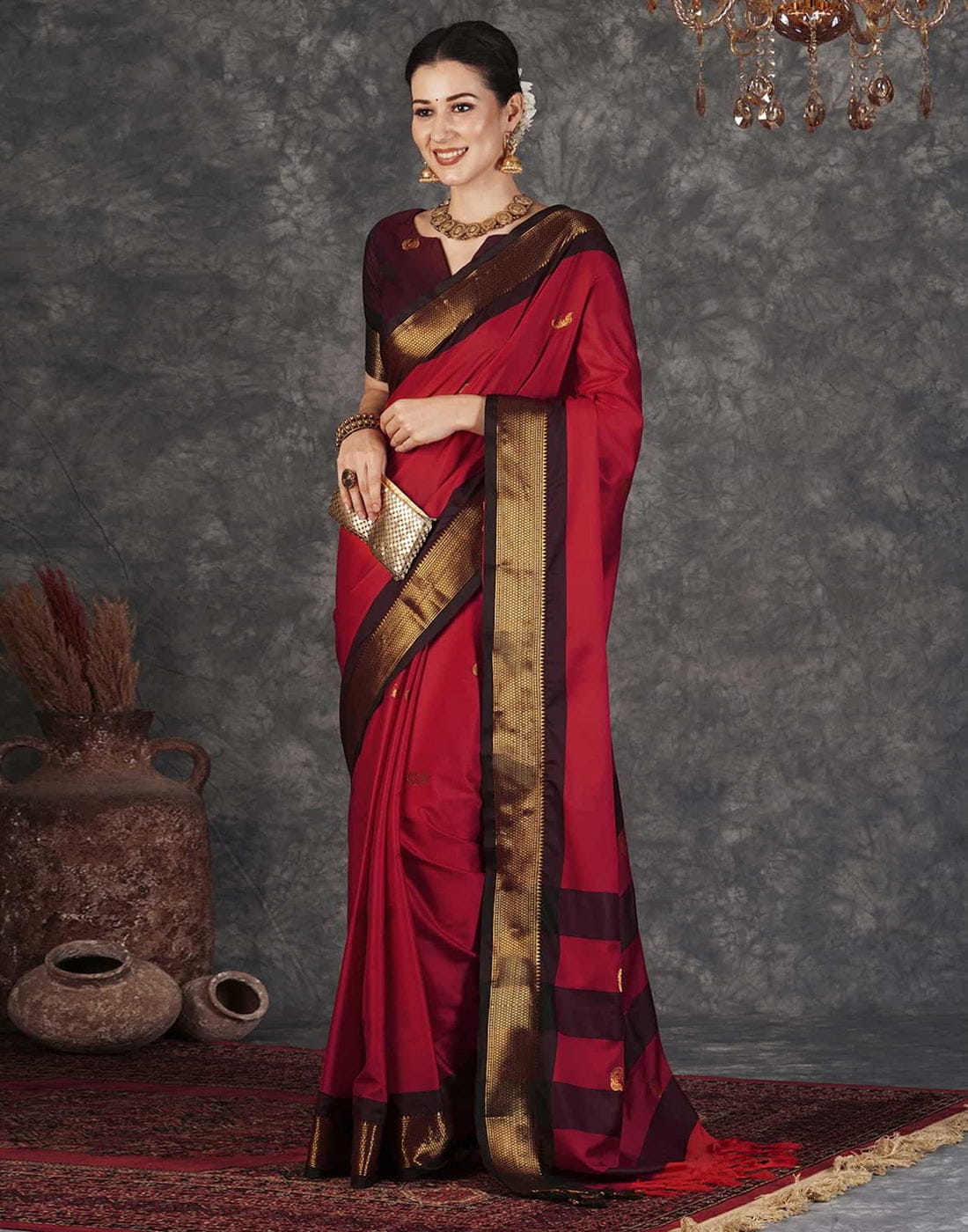 Trending Pathani Kanjivaram Silk Woven Saree