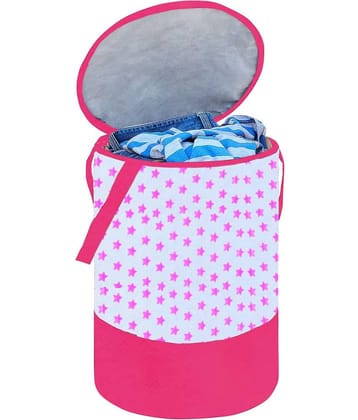Laundry Bag Waterproof Non Woven Beige 45L Capacity