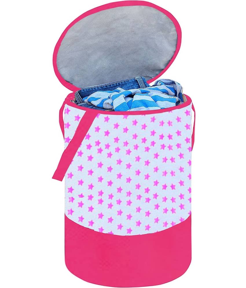 Laundry Bag Waterproof Non Woven Beige 45L Capacity