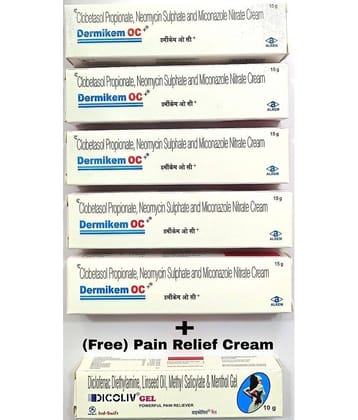 DERMIKEM OC HAND CREAM 15 GM (PACK OF 5)