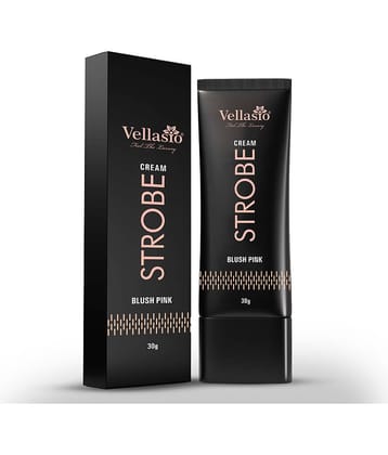 Vellasio Strobe Cream for Face Radiance, Multipurpose Cream for Dewy Glazed Instant Glow Blush Pink Highlighter, 30 gm