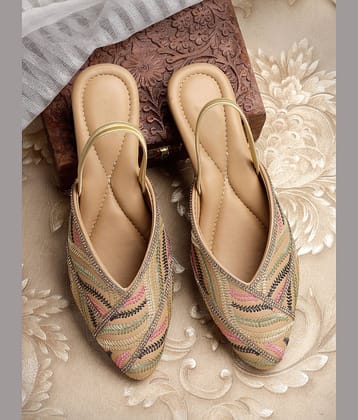 Aroom Peach Women's Flats