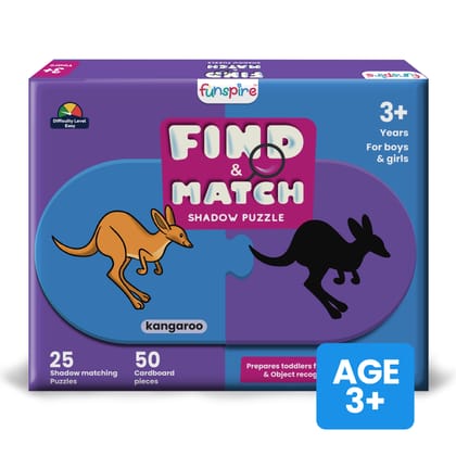 Find & Match : Shadow Matching Puzzle ( Ages 3+)