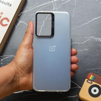 Silver Rgiem Slim Slicone Non-Yellowing Protective Case for Oneplus Nord CE 2 Lite