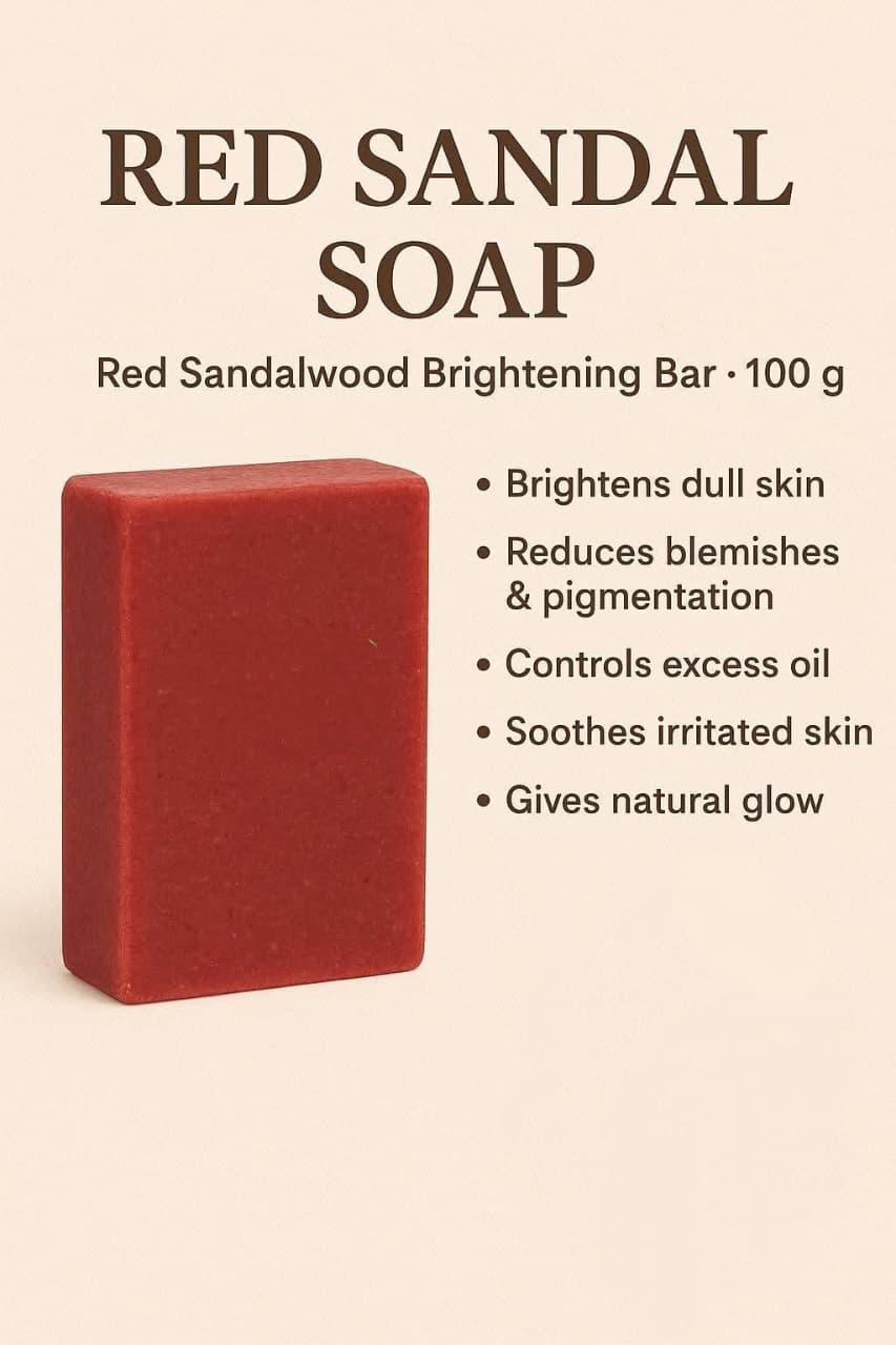 RED SANDAL SOAP