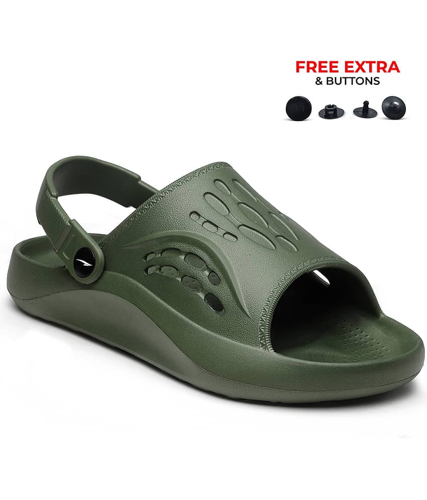 ASIAN - Olive Men's Clogs