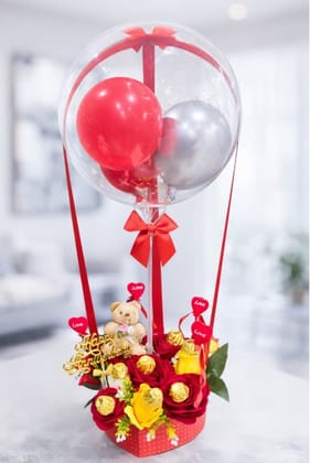 Love Theme Balloon Gift